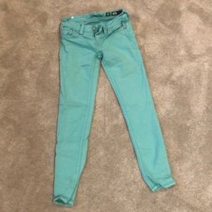 Miss Me Jeans 28 Turquoise